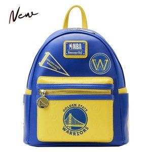 Loungefly - NBA Golden State Warriors Patch Icons Mini Backpack
